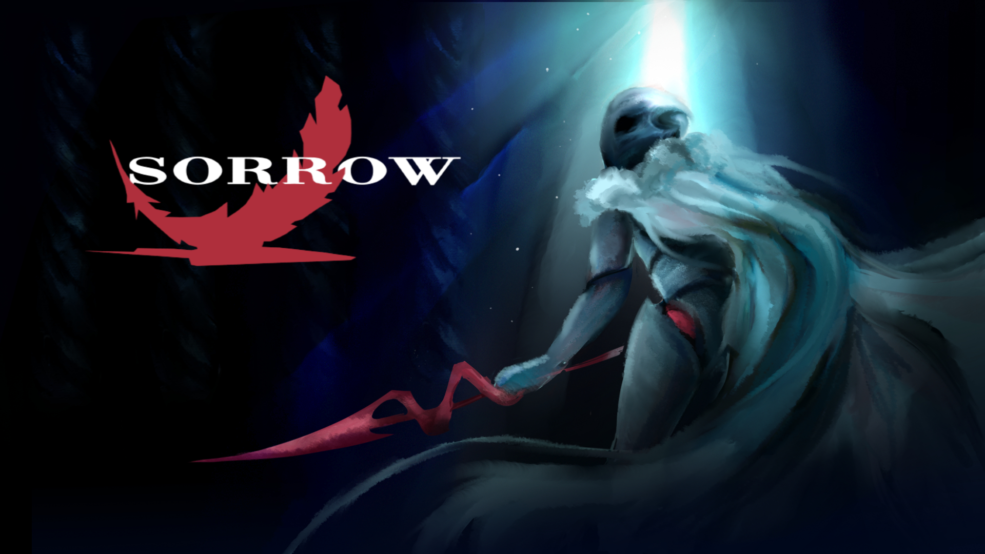 Elevarbete: Omslaget till spelet Feathersorrow